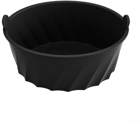 Reusable Silicone Slow Cooker Liner for 68 Quart Oval compatible with for, Dishwasher Safe Ovenproof Cooking Liner, NonStick FoodGrade Heat Resistant to 440°F(black)