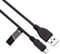 Câble micro USB de 1 m compatible avec Fire TV Stick, Amazon, Echo Dot (2e génération), Echo Dot Kids Edition, Amazon Tap, Amazon Fire 7, Fire HD 8, Fire HD 10 (noir)