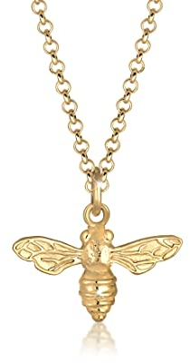 Elli Damen-Kette mit Anhänger Biene 925 Silber 45 cm - 0105640317_45
