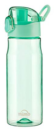 Premier Housewares Mimo Sports Bottle, Polypropylene, Green, 750 ml