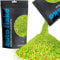 Hemway Premium Automotive Glitter Flake Paint Additive - Lime Green Holographic | Fine Metal Flakes for Car, Truck, RV, Motorbike & Boat Decoration | Mix with Auto Paint | 100 g