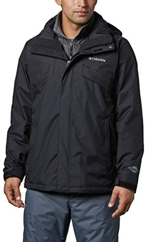 Columbia Bugaboo Fleece Interchange Jacket, Veste 3 En 1 Interchange Homme, Black, Taille XL