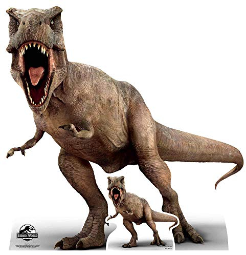 Star Cutouts SC1285 Tyrannosaurus Rex Dinosaur Cardboard Cutout - Ideal for Jurassic Park Theme Parties, Birthdays, Fans & Events