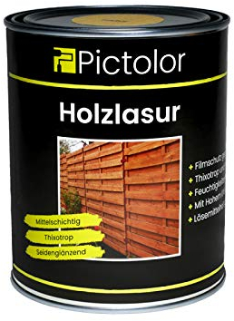 Pictolor Holzlasur 0,75 Liter Eiche hell