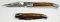 Bois & Mots Laguiole - Couteau de Poche 12 cm en Palissandre - Lame de 10 cm - Longueur Totale : 21,5 cm