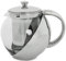 furein Teiera multiuso in vetro trasparente e acciaio inossidabile per tè, infusioni o caffè con filtro (500 ML)