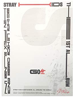 STRAY KIDS GO Live (Standard Ver.) The First Album A Typ CD + Fotobuch + Fotokarten + 4 Cuts Film+Secret Card + Unit Lyric Leaflet + (Extra 4 Fotokarten + 1 doppelseitige Fotokarte)