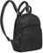 STILORD 'Ruby' Daypack en Cuir pour Femmes Sac à Dos Petit Backpack Vintage Sac à Main City pour Les Sorties Shopping Porte à l'Épaule S Cuir véritable, Couleur:Noir