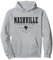 Nashville Tennessee Country Music City Gitarre Vintage Pullover Hoodie