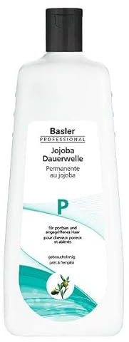 basler Jojoba Dauerwelle P, für poröses und angegriffenes Haar, Sparflasche 1 Liter