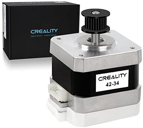 Creality Original Ender 3 S1 42-34 X-Achsen-Schrittmotor, 3D-Druckerteile mit 20-Zahn-Synchronrolle, für Ender 3/Ender 3 V2/Ender 3 Pro/Ender 5 Pro/CR-6 SE/Ender 3 S1 Pro X-A. xis