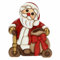 THUN - Natale 2022 - Soprammobile Babbo Natale su Monopattino in Ceramica Decorata a Mano - Idea Regalo Natale 2022-8x6x10.5 cm h