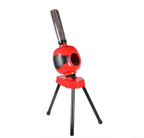 LeTkingok Badminton Automatische Serve Maschine, Kinder Badminton Trainer Portable Badminton Training Machine