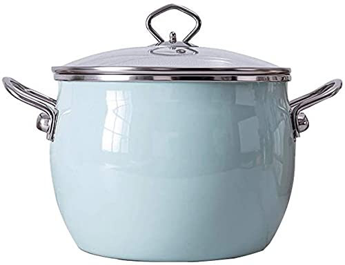 Deep Enamel Pot Ceramic Non-stick Coating Induction Cooker/Oven/Dishwasher -Green