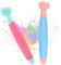 ELZO 2er Pack Kids Stylus Stift, Tablet Stift für Kinder Gummi Touchscreen Stift Stylus Touch Pen für alle iOS Android Handys Tablets, iPhone iPad Fire HD Kids Edition-Tablet, Kinder Smartwatch