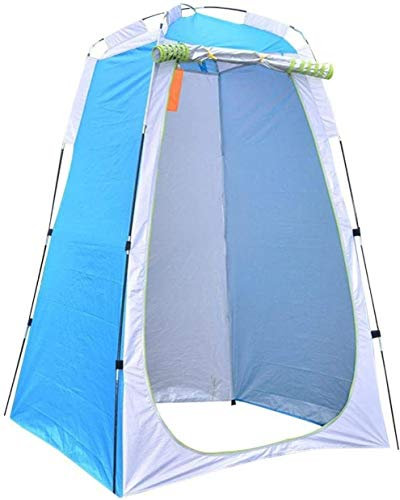 MekUk Tentes Pop Up Toilet Tent,Privacy Tent for Outdoor Changing Dressing Fishing Bathing Storage Room Tents,Portable with Carrying Bag (Color : Blu)