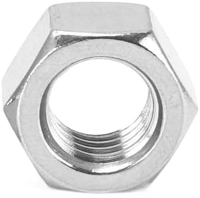Nodrest 1/5/10pcs UNF 1/4 5/16 3/8 7/16 1/2 5/8 3/4 7/8 304 A2-70 Stainless Steel UK US Standard Fine Thread Hex Nut Hexagon Nut(Size:UNF 7/16-20 5Pcs)