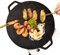 de cuisson à induction - Poêle à barbecue coréenne, poêle en pierre médicale multifonction | à induction plate, poêles d'extérieur à conduction de chaleur