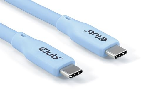 Club3D CAC-3003 Lifestyle USB-C Kabel PD 240W,20Gbps | 2m | blau