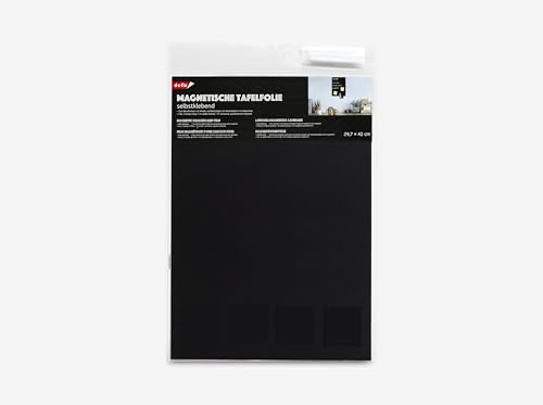 d-c-fix magnetische Tafelfolie Schwarz, 46 x 31 cm