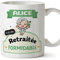 Mugffins Tasses Personnalisables pour RETRAITÉE femme - En Français - Cadeau Personalisé- Tu es formidable - Kawaii - 11 oz / 330 ml