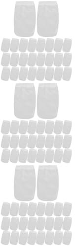 Happyyami 90piezas Calcetines De Skimmer para Piscina Accesorios para Limpieza De Piscinas Filtros Reutilizables Atrapan Pelo y Residuos Pequeños