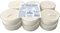 Lot de 12 maxi-tealight avec tasse transparente – Cire végétale couleur ivoire – Durée 10 heures – Diamètre 5,7 cm – Cereria Di Giorgio