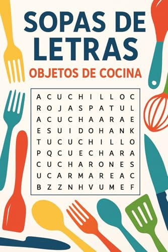 Sopa de Letras: Objetos de Cocina