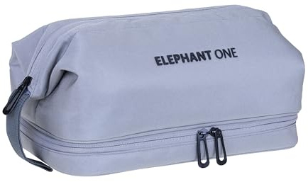 Elephant One Kulturtasche Washbag Travel Reise Tasche Bodenfach 13113 Mint | Kosmetiktasche Travel Reise Tasche Beautycase Kulturbeutel 5 L Bodenfach Innentaschen Badetasche