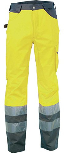 Cofra V019-0-00.F58 Arbeitshose Light, Größe 58, gelb/anthrazit