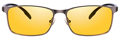 PRiSMA LiMBURG LiTE95 Blaulichtfilter-Brille LB704, Brille mit Blaufilter, Bildschirmbrille Blaulicht für Damen und Herren