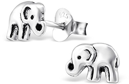 Elefant Ohrstecker 925 Echt Silber Ohrringe