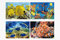 1x 3D Lesezeichen tropische Fische 15x5cm Tiere Wackelbild Wackelkarte Buchzeichen Bookmark Bücher Buch Fisch