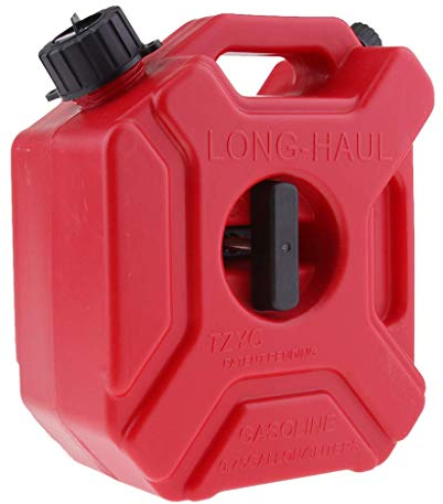 Backbayia Jerrican à Carburant Bidon d'Essence avec Bec de Remplissage pour Huile Carburant Diesel Transport