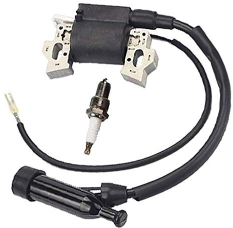 BIlinli Bobina di accensione per Honde Gx240 Gx270 Gx340 Gx390 8hp 9hp 11hp 13hp Motore Trattorino Tosaerba Generatore con Candela