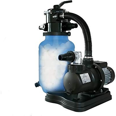 Pompa piscina| Pompa e filtro piscina|Filtro a sabbia per piscina con sfere filtranti | SUNMAX 7m3/h 250W Hmax 7,5 | per piscine fino a 40m3