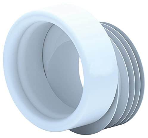 WC Manschette 95mm Abfluss Anschluss Verbindung Toilette Klo versetzt 20mm