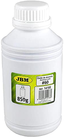 BIDON DE 850 G DE SABLE OXYDE ALUMINIUM GRAIN 60 POUR SABLAGE
