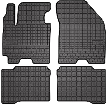 OMAC Gummi Fußmatten kompatibel mit Suzuki Swift 2017-2025 Automatten Gummi Schwarz 4tlg