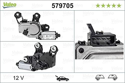 Wischermotor Scheibenwischermotor Motor Kompatibel mit Audi A4 B8 4-Türer 07-15 Valeo 579705