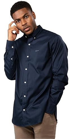 Gant Herren Reg Pinpoint Oxford Shirt Klassisches Hemd (1er Pack)