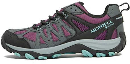 Merrell Women’s Accentor 3 Gore-TEX Walking Shoes with High Traction Sole, Waterproof, Breathable, Durable (Pink, UK Footwear Size System, Adult, Women, Numeric, Medium, 5)
