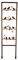Schild Gartenschild Edelrost Gartenstecker Rost zum Einstecken rostige Gartendeko Vögel Vogel Spatzen Dekoration Beetstecker