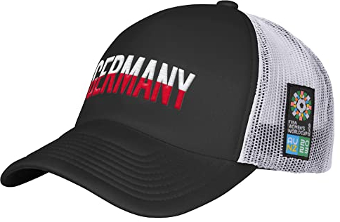 FIFA Offizielle 2023 Frauenfußball -Weltmeisterschaft Erwachsener Klassiker Trucker Cap, Deutschland