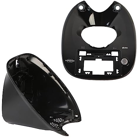 Umbausatz Black Edition für Vorwerk Thermomix TM6 und Bimby. Farbe: Schwarz - Frontblende und Bodengruppe - Made in Germany - Original Vorwerk