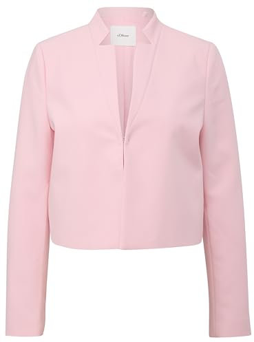 s.Oliver BLACK LABEL 2147835 Blazer Cropped, 4128 Rosa, 48 Donna