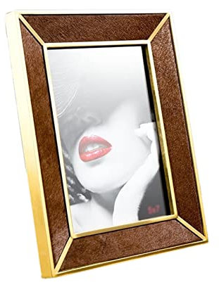 MOOWI Bilderrahmen Kreative Moderne Retro Aluminiumlegierung Fotorahmen Bildrahmen Bilddisplay for Home Dekoration 4 Zoll 6 Zoll 7 Zoll Bilderrahmen-Set (Size : 6 inch)