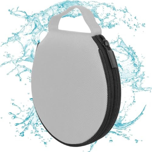 LOVEMETOO Funda para DVD, soporte de DVD para coche, organizador de DVD con 20 capacidades, organizador de DVD, bolsa de almacenamiento, funda de DVD redonda portátil para el hogar
