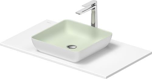 Duravit Sivida Waschtisch Set, eckig, 400x400mm, inkl. Konsole 880x500mm, 268018FG00, Farbe: Ausführung