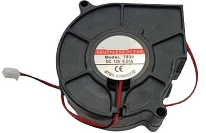 YCZYGBM Ventilador 7530 12V para humidificadores industriales